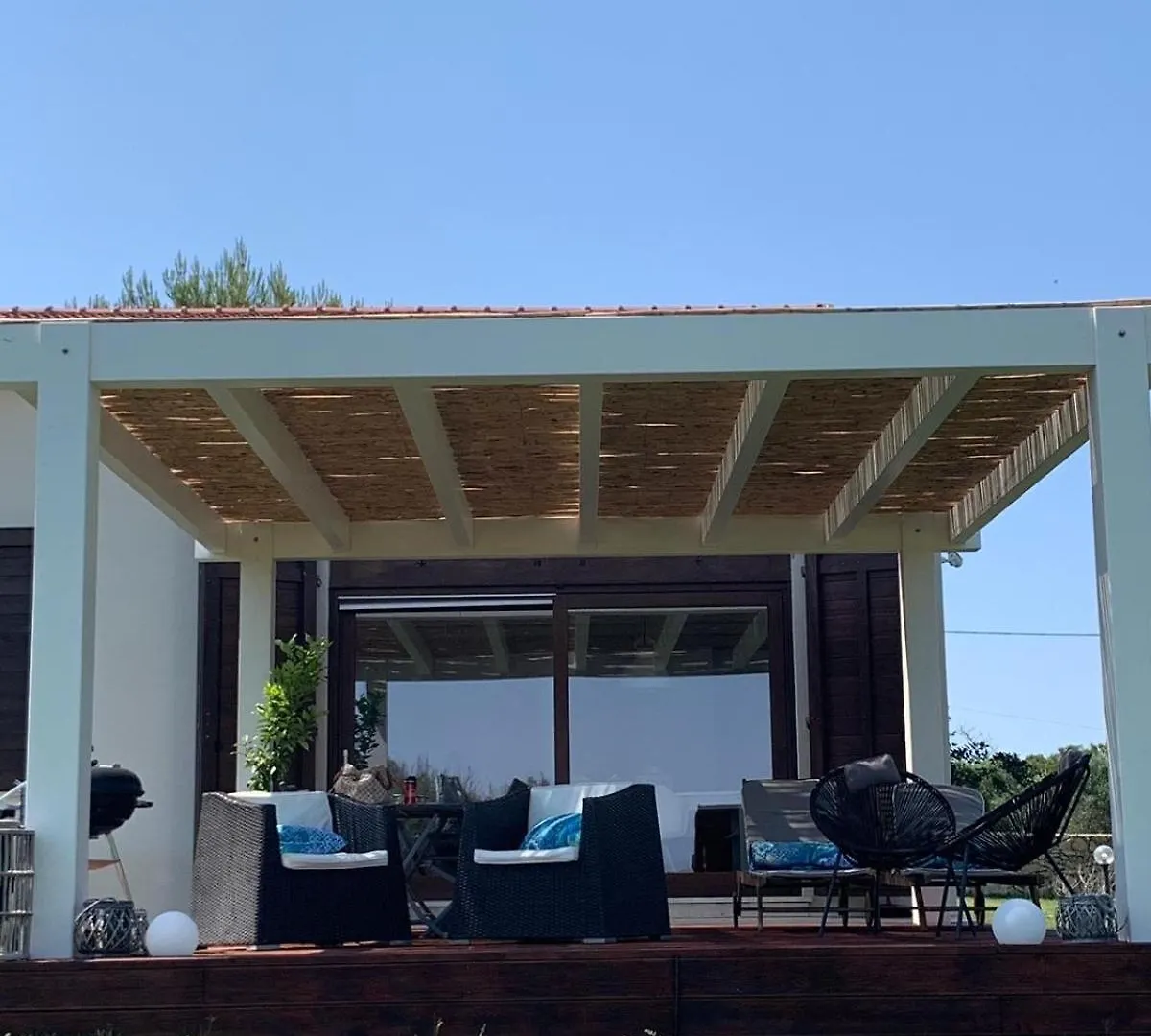 Semesterbostad Exclusive Farm Villa Putzu Idu Italien